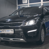 Линзы в Kia Rio X-Line