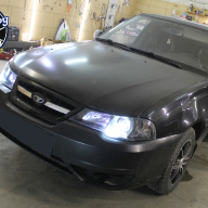 Daewoo Nexia N150 замена линз в фарах