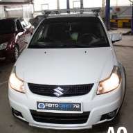 Suzuki SX4 4x4 - установили светодиодные модули Aozoom A3 MAX