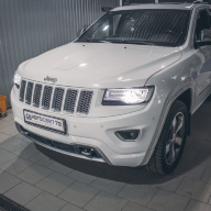 BI-LED за место штатных ксеноновых линз. Jeep Grand Cherokee