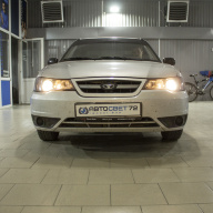 Улучшение света фар DAEWOO NEXIA 2 N150. Замена линз в фарах